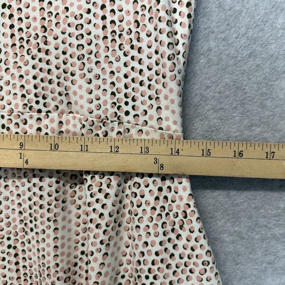 Pact Sleeveless Dress Women’s Size Small‎ Pink Geometric Print Organic Cotton - Picture 8 of 15